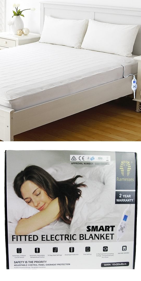 Electric Blanket Smart Fitted by Kingtex – Cottonbox Pty Ltd