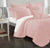 Interlace Vine Tea Rose 9pce Comforter Set by Kingtex