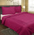 Pintuck Fuchsia Quilt Cover Set by Kingtex