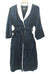 Bath Robe Multi Stripe Blue by Kingtex