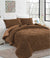 Teddy Fleece Camel Comforter Set by Kingtex