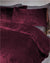 Waffle Fleece Burgundy Comforter Set by Kingtex