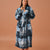 Alec Navy Plush Robe by Linen House