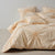 Claudia Peach Quilt Cover Set by Linen House