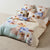 Gabriella Seafoam Quilt Cover Set by Linen House