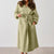 Keaton Gumtree Waffle Robe by Linen House