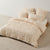 Layla Stripe Blush Quilt Cover Set by Linen House
