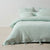 Manon Clearwater Quilt Cover Set by Linen House