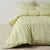 Monday Stripe Pear Quilt Cover Set by Linen House