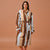 Palazzo Cocoa Plush Robe by Linen House