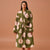 Pluto Olive Plush Robe by Linen House