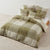 Sicily Khaki Quilt Cover Set by Linen House