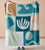 Beach Day Saltwater Throw by Linen House Kids