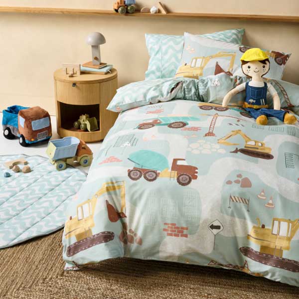 Quilt Cover The Range Kids Bed Big Build Quilt Cover Set By Linen