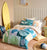 Beach Day Saltwater Quilt Cover Set by Linen House Kids