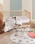 Bunny Tales Cot Coverlet by Linen House Kids