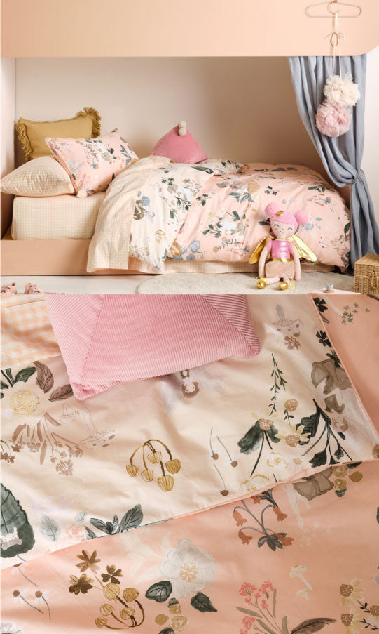 Fairyland Quilt Cover Set by Linen House Kids Cottonbox Pty Ltd
