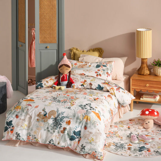 Magic Garden Quilt Cover Set by Linen House Kids – Cottonbox Pty Ltd