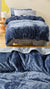 Milly Dark Blue Quilt Cover Set by Linen House Kids