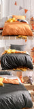 Smiles All Round Charcoal Apricot by Linen House Kids