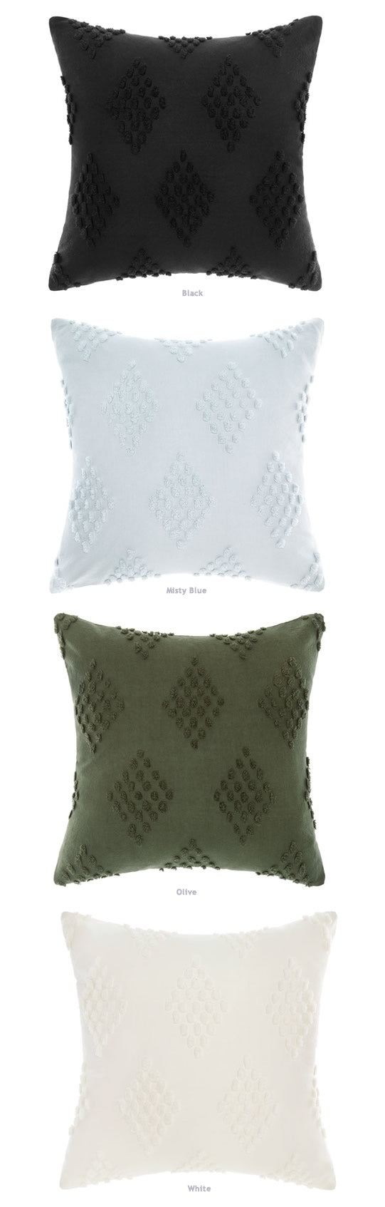 Fawkner Cushion (50 x 50cm) by Linen House – Cottonbox Pty Ltd