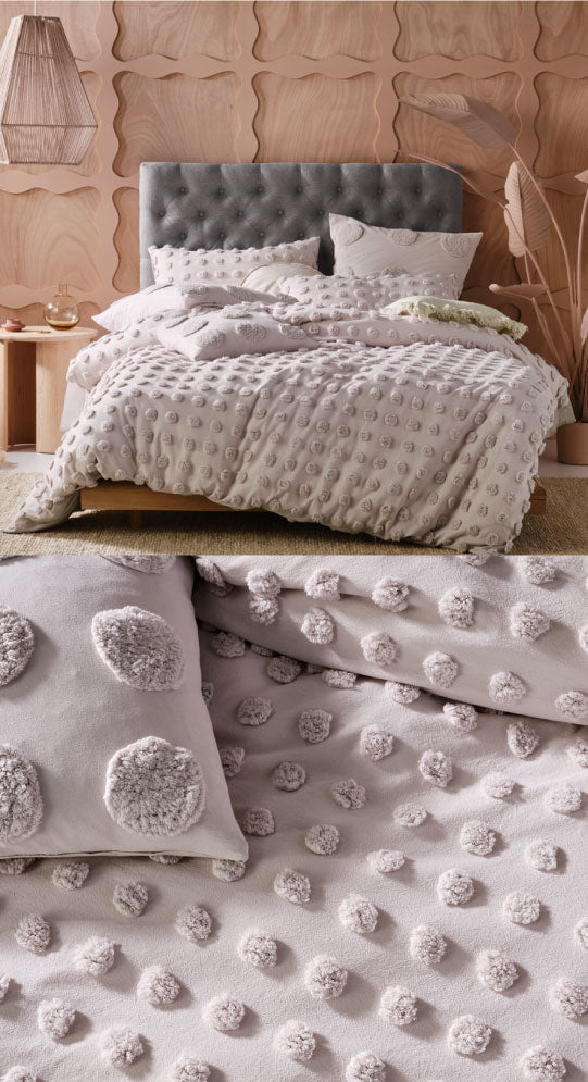 Haze Wisteria Quilt Cover Set by Linen House – Cottonbox Pty Ltd