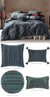 Heather Slate Quilt Cover Set by Linen House