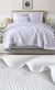 Anisa White Leaf Bedspread Set by Linen & Thread