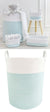 Aqua White Hamper by Living Textiles