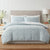 Barley Seaspray Blue Quilt Cover Set by Laura Ashley
