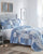 Paisley Blue Patchwork Coverlet Set by Laura Ashley