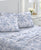 Vanessa Blue Flannel Sheet Set by Laura Ashley