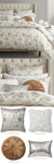 Oriana Champagne Bed Linen by Logan & Mason