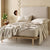 Lettie Taupe Flannelette Sheet Set by Linen House