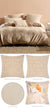 Abigail Sand Quilt Cover Set by Linen House