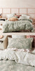Adley Eucalyptus Quilt Cover Set by Linen House