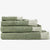 Alara Emerald Towels by Linen House