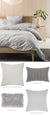 Alexandra Grey Bed Linen by Linen House