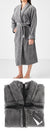 Plush Charcoal Bath Robes by Linen House