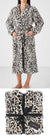 Plush Leopard Bath Robes by Linen House