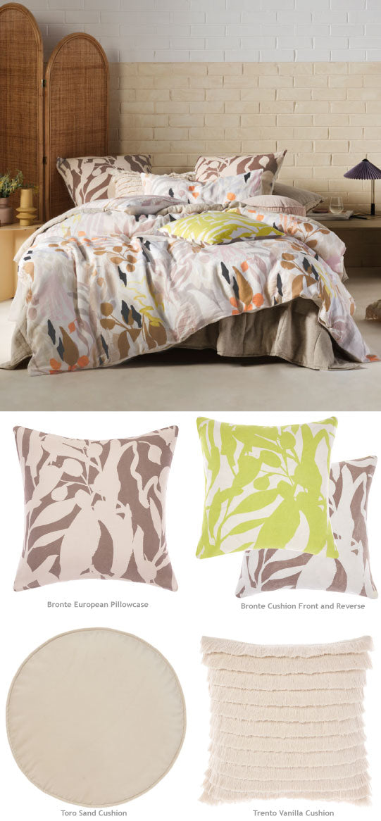 Bronte Quilt Cover Set by Linen House Cottonbox Pty Ltd