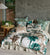 Cynthia Teal Quilt Cover Set by Linen House