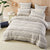 Dana Mushroom Quilt Cover Set by Linen House