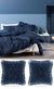 Drift Denim Bedlinen by Linen House