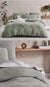 Elysian Sage Bedlinen by Linen House