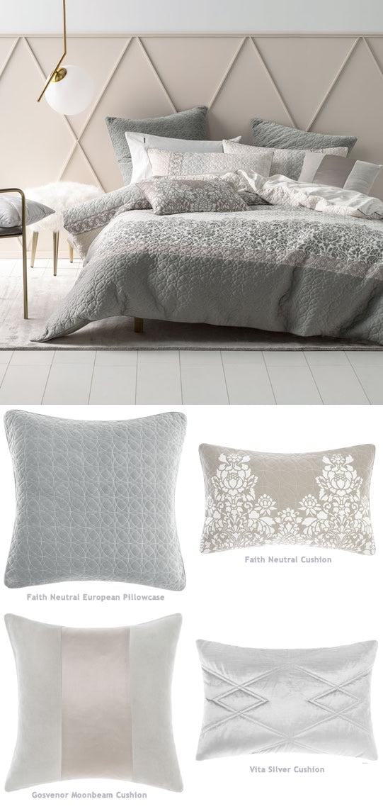 Faith Quilt Cover Set by Linen House – Cottonbox Pty Ltd