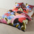 Glinda Blackcurrent Quilt Cover Set by Linen House