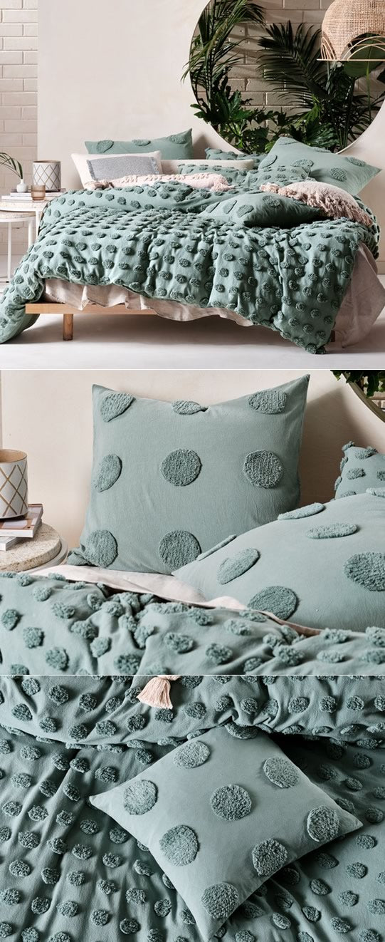 Haze Surf Quilt Cover Set by Linen House Cottonbox Pty Ltd