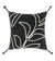 Isola Black Cushion by Linen House