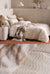 Klee Vanilla Quilt Cover Set by Linen House